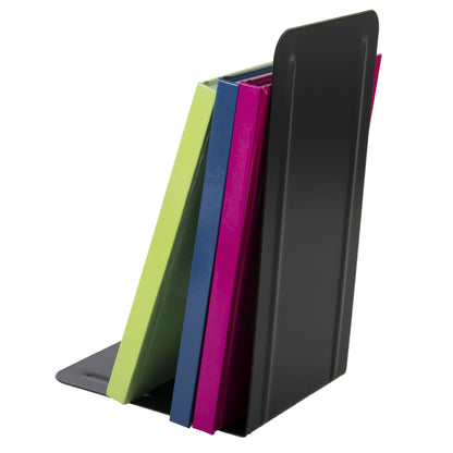 Westcott Buchstütze 12,7 x 24 x 14,5 cm (B x H x T) Metall, pulverbeschichtet schwarz 2 St./Pack.