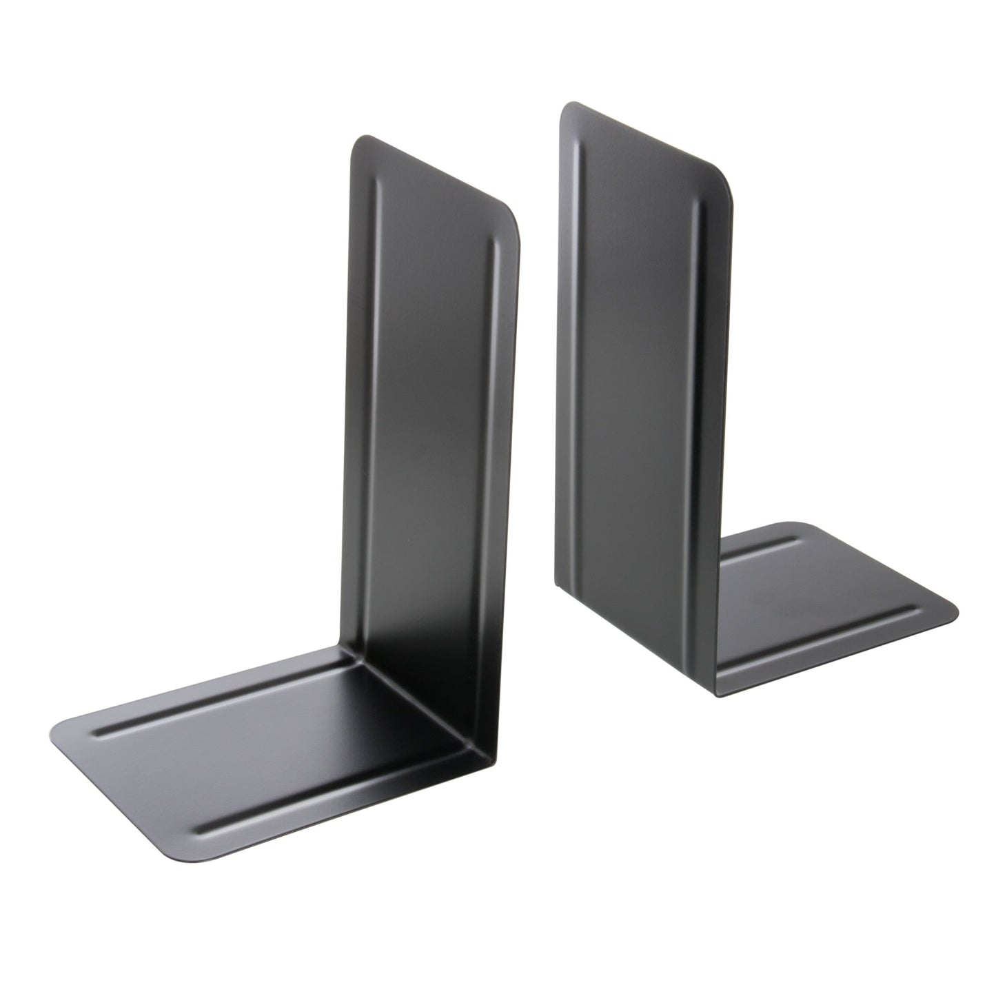 Westcott Buchstütze 12,7 x 24 x 14,5 cm (B x H x T) Metall, pulverbeschichtet schwarz 2 St./Pack.