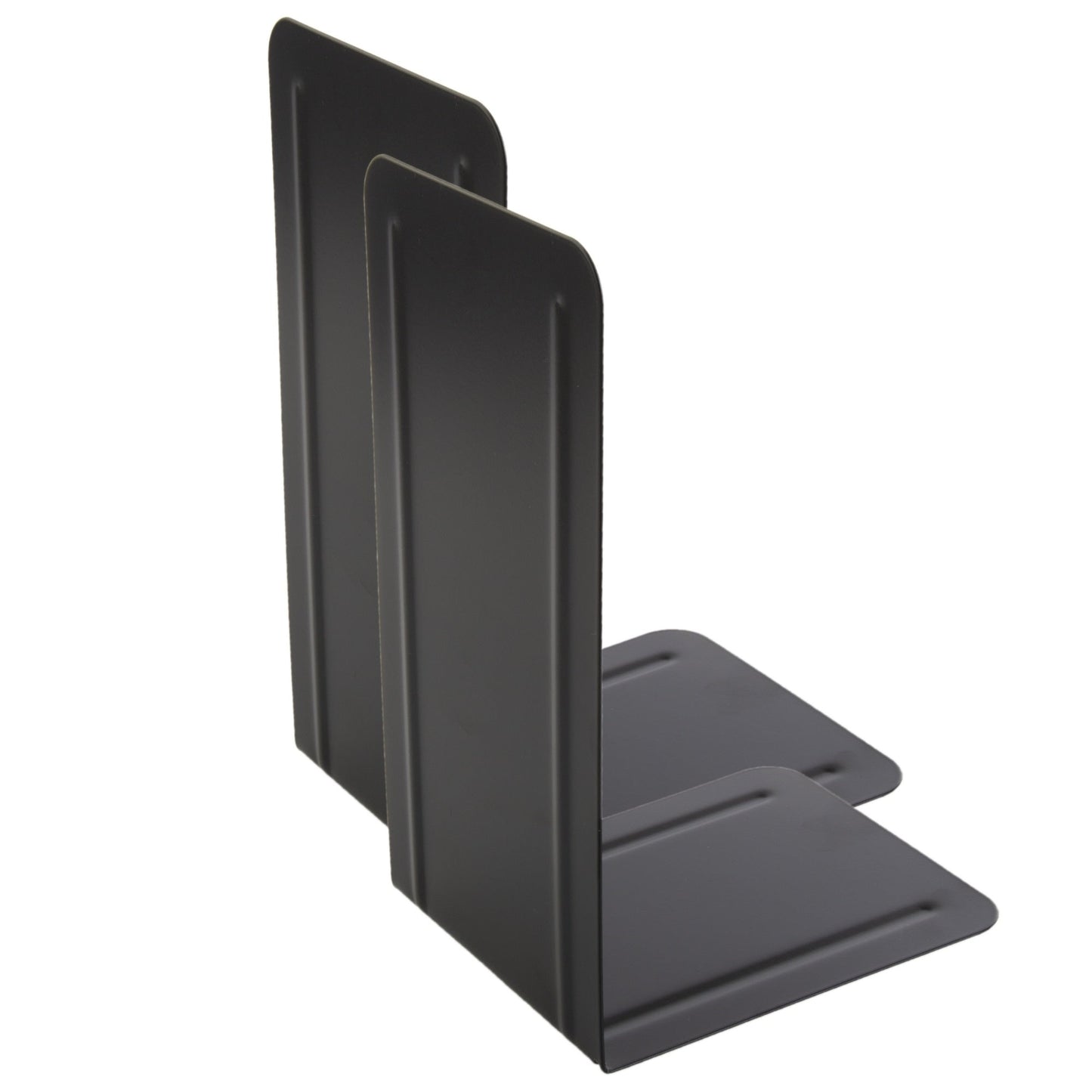 Westcott Buchstütze 12,7 x 24 x 14,5 cm (B x H x T) Metall, pulverbeschichtet schwarz 2 St./Pack.