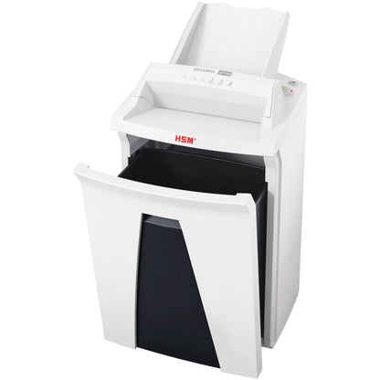 HSM® Aktenvernichter SECURIO AF150 P-4 Papier, Heftklammern, Büroklammern, Kreditkarten, CDs/DVDs Partikelschnitt 12 Bl. manuell, 150 Bl. automatisch weiß