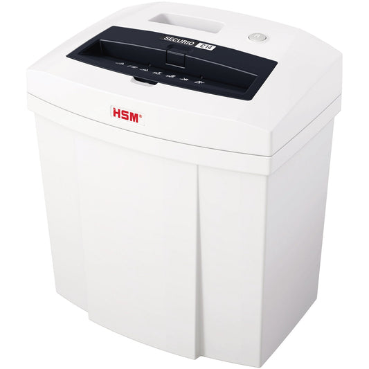 HSM® Aktenvernichter SECURIO C14 P-4 Papier, Heftklammern, Büroklammern, Kreditkarten Partikelschnitt weiß