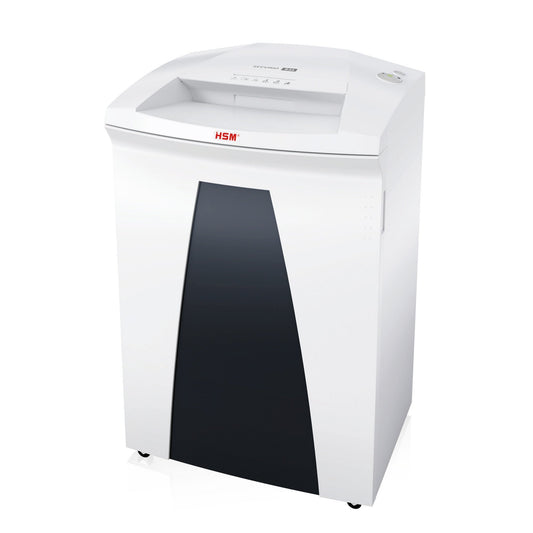 HSM® Aktenvernichter SECURIO B34 P-2 Papier, Heftklammern, Büroklammern, Kreditkarten, CDs/DVDs Streifenschnitt weiß