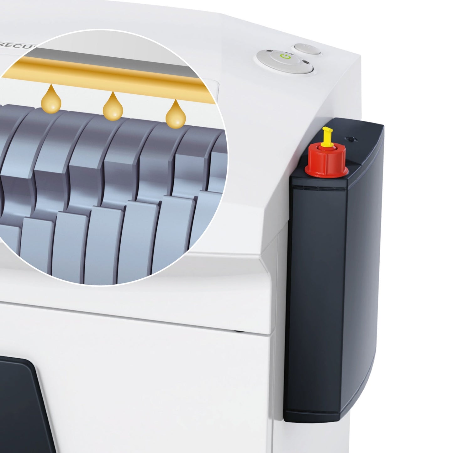 HSM® Aktenvernichter SECURIO B24 P-7 Papier Partikelschnitt weiß