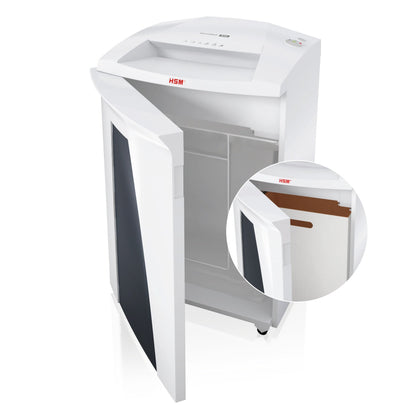 HSM® Aktenvernichter SECURIO B34 P-6 Papier, Heftklammern, Büroklammern Partikelschnitt 9 Bl. weiß