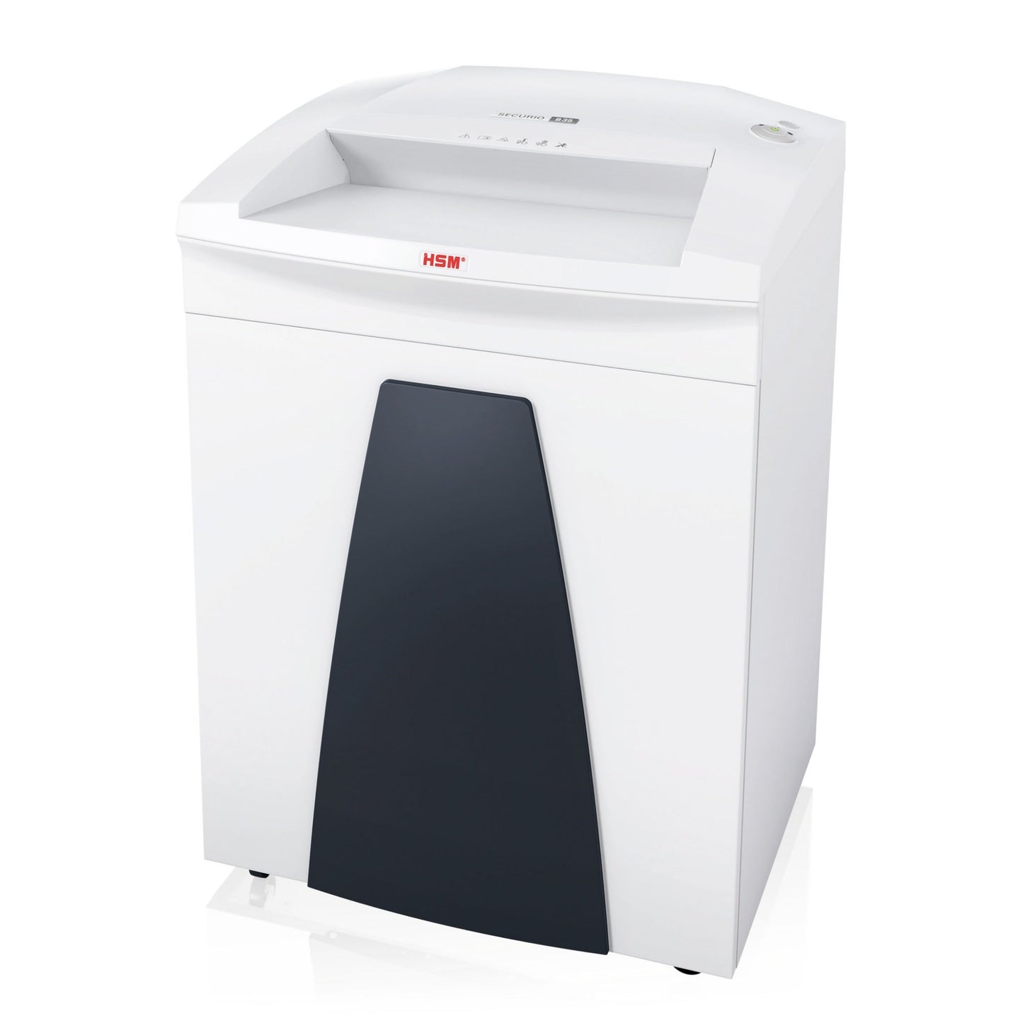 HSM® Aktenvernichter SECURIO B35 P-6 Papier, Heftklammern, Büroklammern Partikelschnitt 10 Bl. weiß