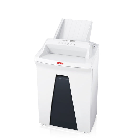 HSM® Aktenvernichter SECURIO AF150 P-6 Papier, Heftklammern, Büroklammern Partikelschnitt 6 Bl. manuell, 150 Bl. automatisch weiß