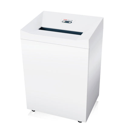 HSM® Aktenvernichter Pure 740 P-4 Papier, Heftklammern, Büroklammern, Kreditkarten, CDs/DVDs Partikelschnitt 27 Bl. weiß