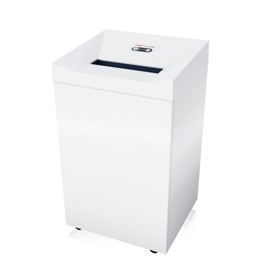 HSM® Aktenvernichter Pure 630 P-2 Papier, Heftklammern, Büroklammern, Kreditkarten, CDs/DVDs Streifenschnitt 31 Bl. weiß