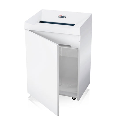 HSM® Aktenvernichter Pure 740 max P-5 Papier, Heftklammern, Büroklammern Partikelschnitt weiß