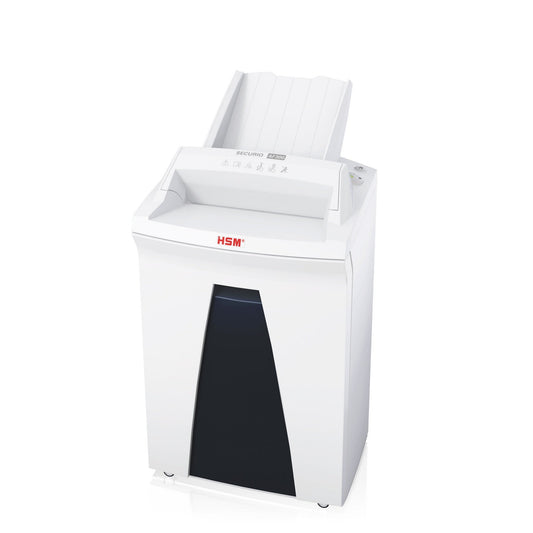 HSM® Aktenvernichter SECURIO AF300 P-4 Papier, Heftklammern, Büroklammern, Kreditkarten, CDs/DVDs Partikelschnitt weiß