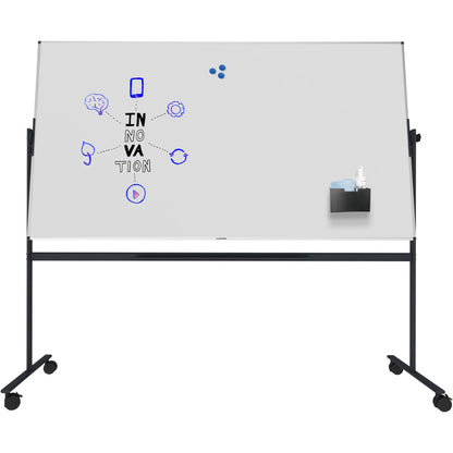 Legamaster Whiteboard UNITE Maße der Oberfläche: 120 x 220 cm (B x H) Tafel magnethaftend beidseitig beschreibbar Stahl lackiert weiß