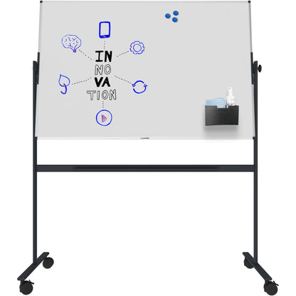 Legamaster Whiteboard UNITE Maße der Oberfläche: 100 x 150 cm (B x H) Tafel magnethaftend beidseitig beschreibbar Stahl lackiert weiß