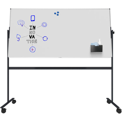 Legamaster Whiteboard UNITE Maße der Oberfläche: 100 x 200 cm (B x H) Tafel magnethaftend beidseitig beschreibbar Stahl lackiert weiß