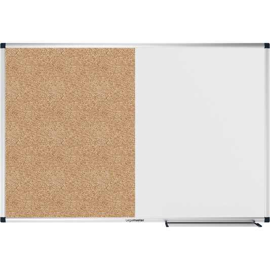 Legamaster Multifunktionstafel UNITE Stahl Material der Pinnfläche: Naturkork weiß, braun