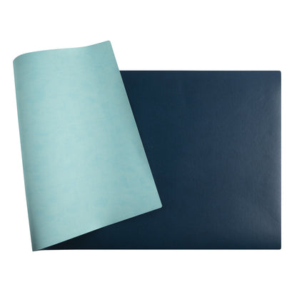 Exacompta Schreibunterlage Home Office 60 x 35 cm (B x H) ohne Kalender Polyurethan tropisch/blaugrün