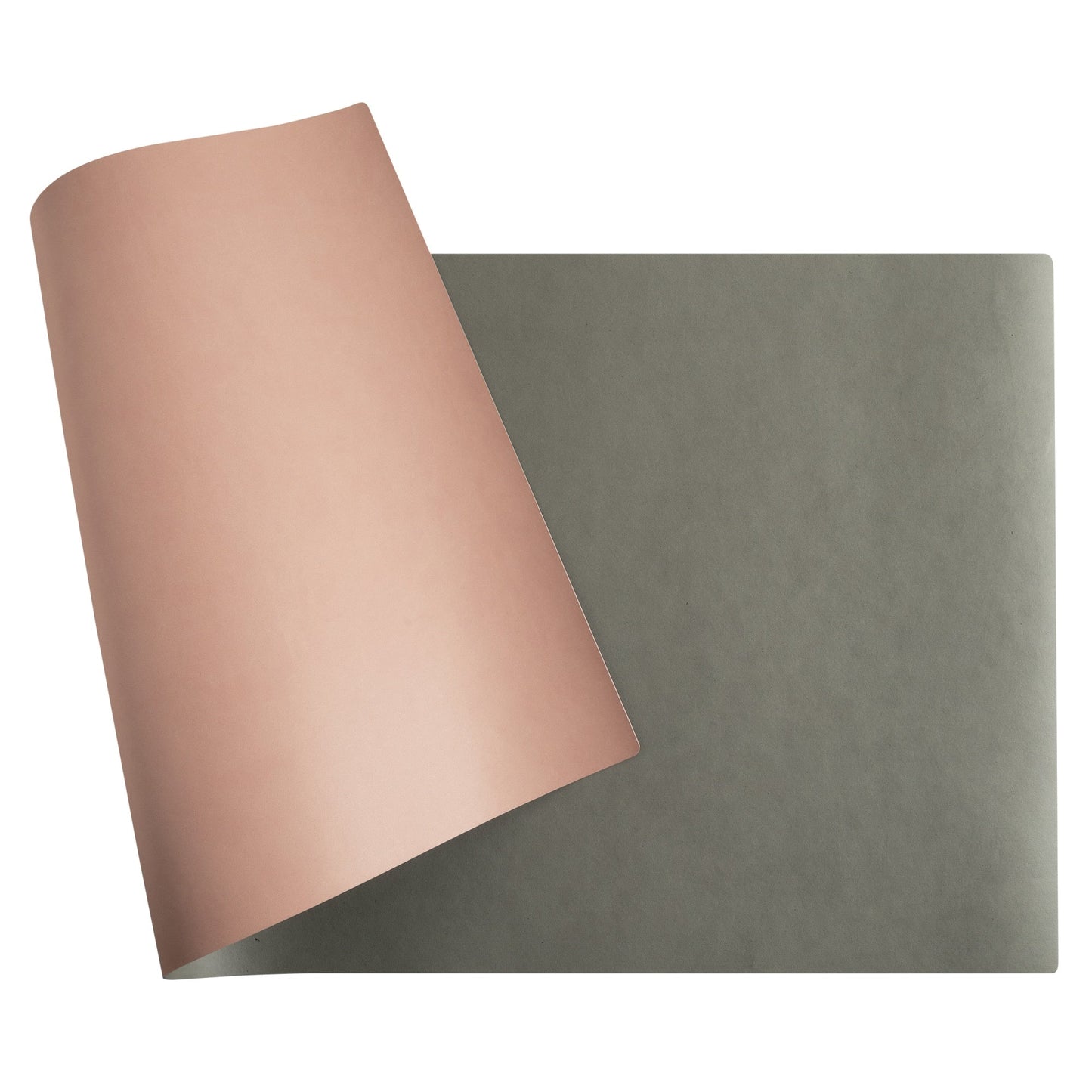 Exacompta Schreibunterlage Home Office 60 x 35 cm (B x H) ohne Kalender Polyurethan nude/grau