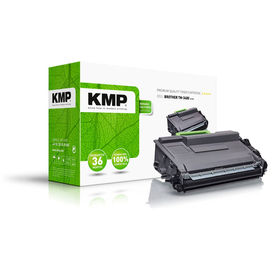 KMP Toner kein Originalzubehör Kompatibel mit: Brother TN-3480 B-T96 ca. 12.000 Seiten schwarz