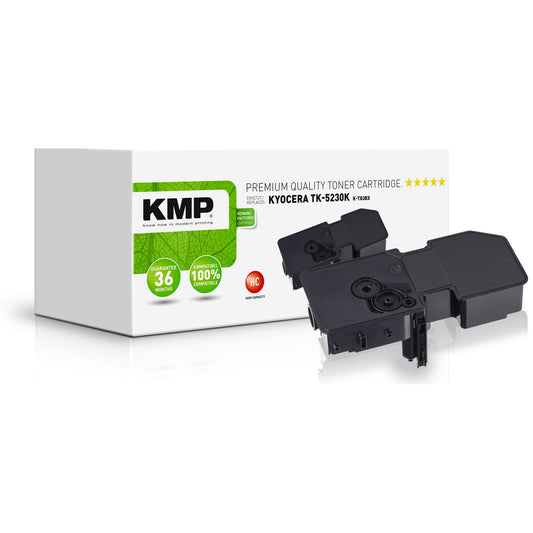 KMP Toner kein Originalzubehör Kompatibel mit: KYOCERA TK-5230K K-T83BX ca. 2.600 Seiten schwarz