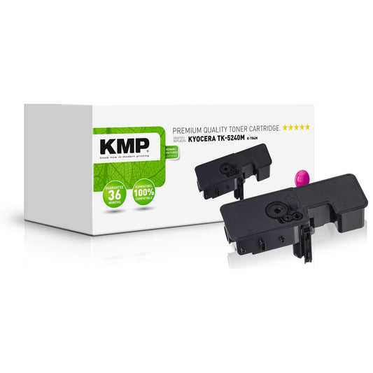 KMP Toner kein Originalzubehör Kompatibel mit: KYOCERA TK-5240M K-T84M ca. 3.000 Seiten magenta