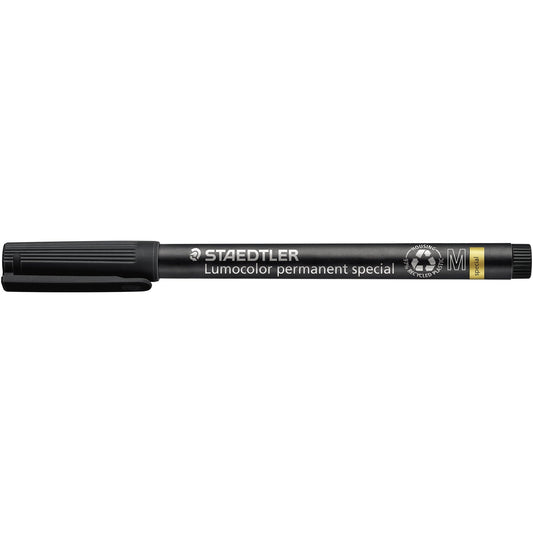 STAEDTLER® Folienstift Lumocolor® permanent special 319 1mm schwarz nicht dokumentenecht