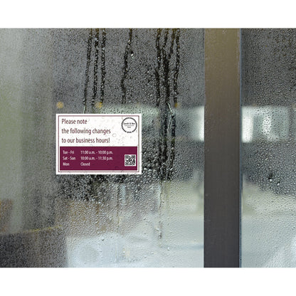 HERMA Folienetikett SPECIAL 210 x 297 mm (B x H) transparent 25 Etik./Pack.