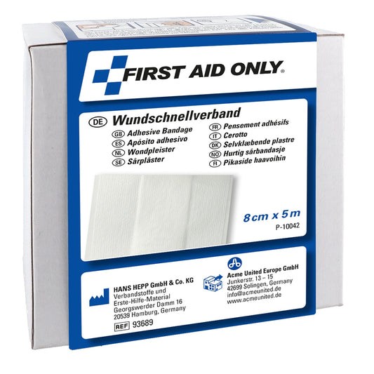 FIRST AID ONLY Pflaster 8 cm x 5 m (B x L) weiß
