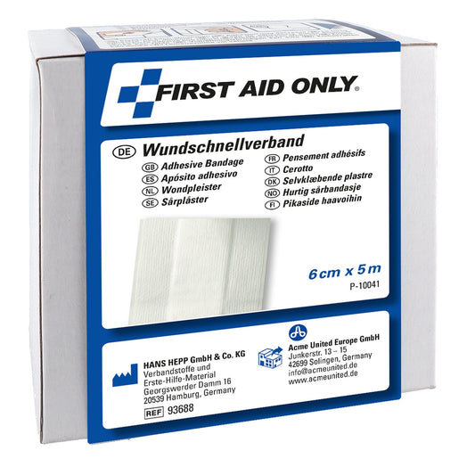 FIRST AID ONLY Pflaster 5 cm x 5 m (B x L) weiß