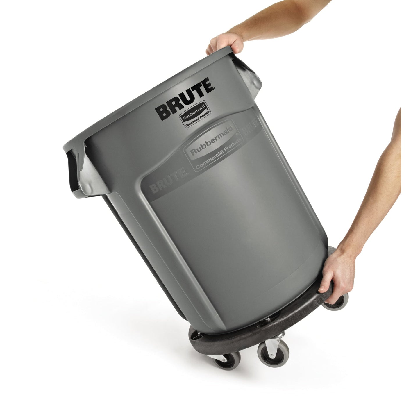 Rubbermaid Abfalleimer BRUTE® 121l Polypropylen grau