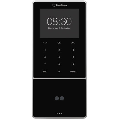 TIMEMOTO Zeiterfassungssystem TM-838 SC 9,95 x 21,5 x 4,43 cm (B x H x T) RFID-Sensor Windows® universell LAN, WiFi, USB-Host