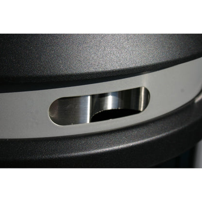 Rubbermaid Standascher InfinityT 39 x 105 cm (Ø x H) Metall schwarz