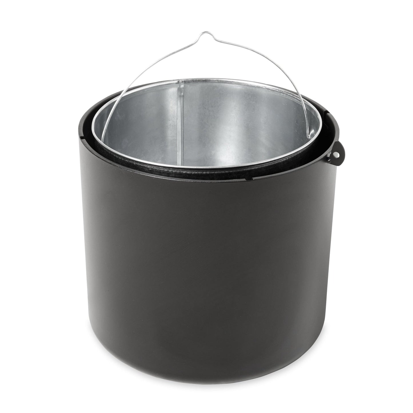 Rubbermaid Standascher InfinityT Genie 33 x 100 cm (Ø x H) Metall schwarz