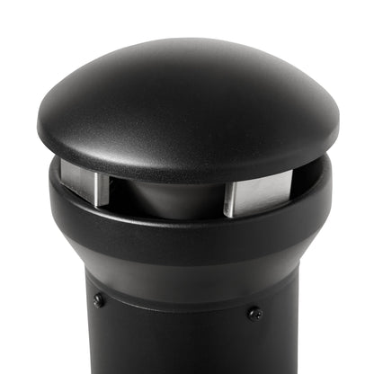 Rubbermaid Standascher InfinityT Genie 33 x 100 cm (Ø x H) Metall schwarz