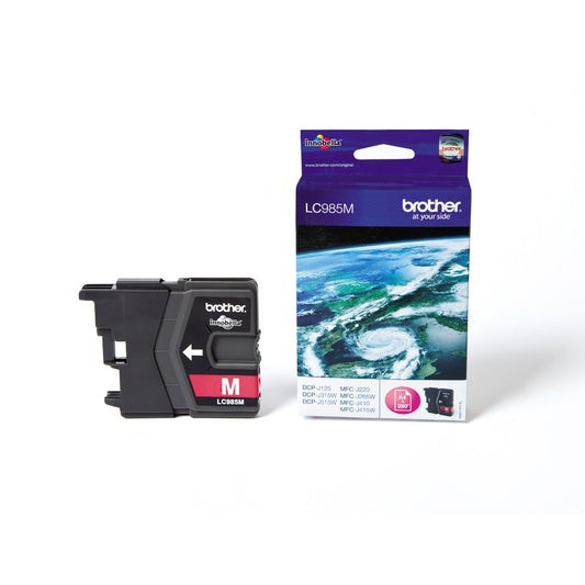 Brother Tintenpatrone Originalzubehör LC-985M ca. 260 Seiten magenta 4,8ml