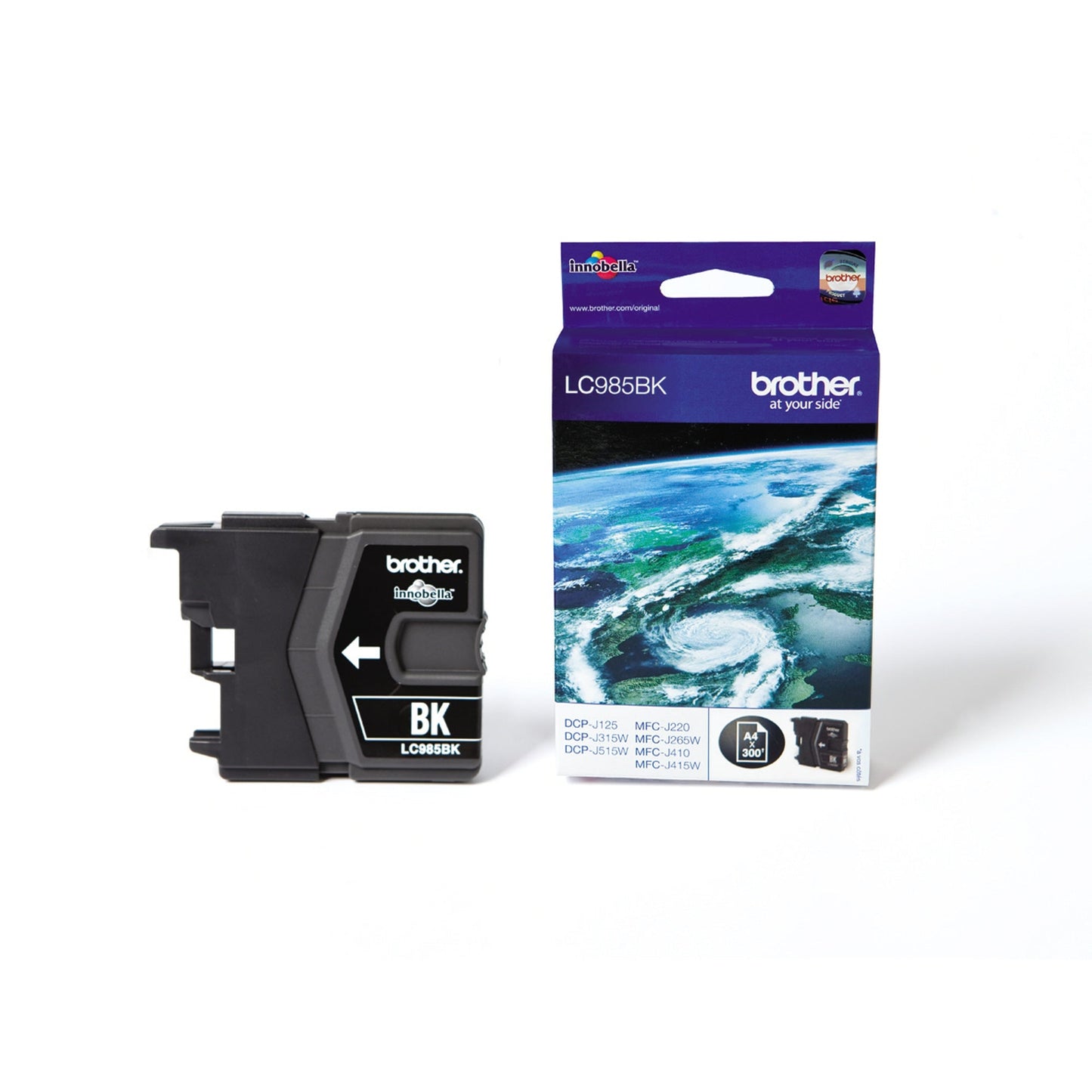 Brother Tintenpatrone Originalzubehör LC-985BK ca. 300 Seiten schwarz 9ml