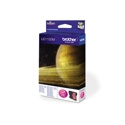 Brother Tintenpatrone Originalzubehör LC-1100M ca. 325 Seiten magenta 7,5ml