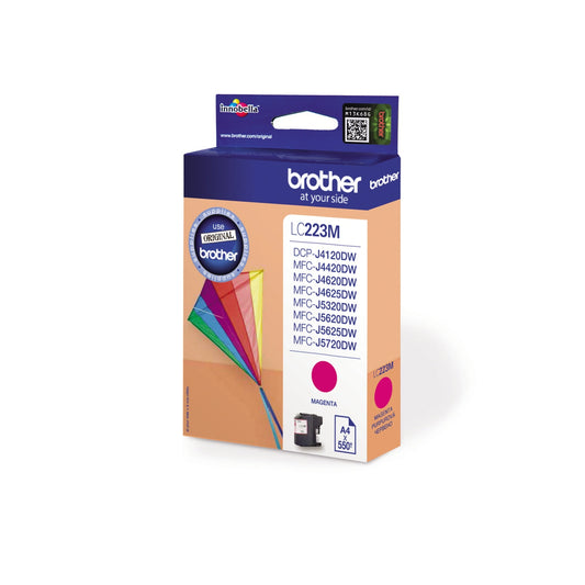 Brother Tintenpatrone Originalzubehör LC-223M ca. 550 Seiten magenta 5,9ml