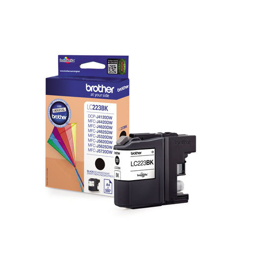 Brother Tintenpatrone Originalzubehör LC-223BK ca. 550 Seiten schwarz 11,8ml