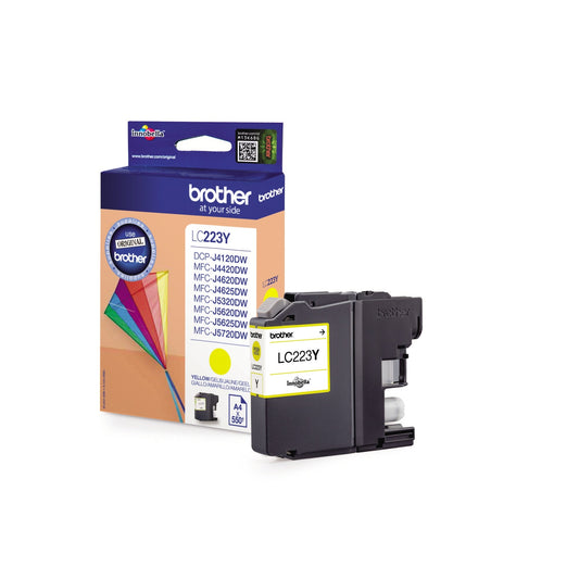 Brother Tintenpatrone Originalzubehör LC-223Y ca. 550 Seiten gelb 5,9ml