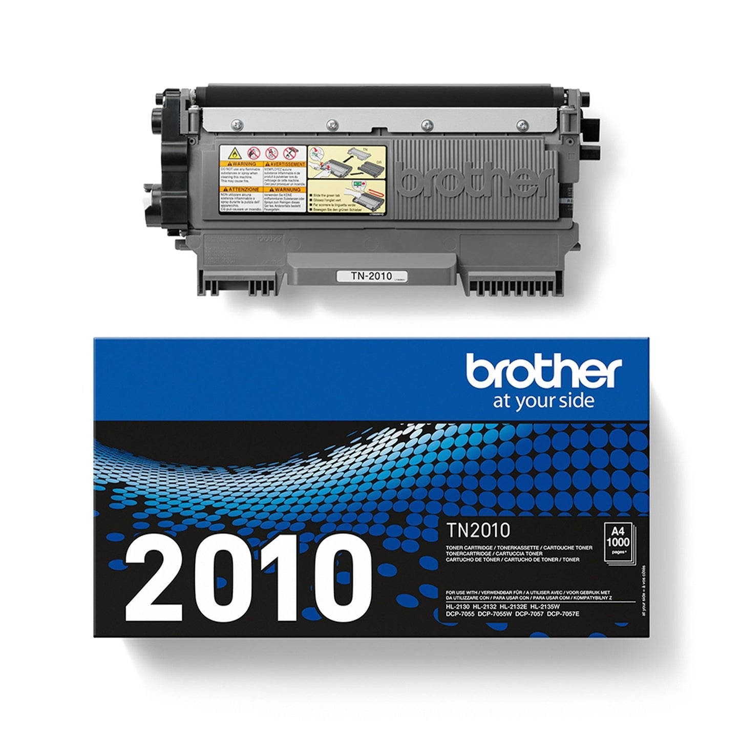 Brother Toner Originalzubehör TN-2010 ca. 1.000 Seiten schwarz