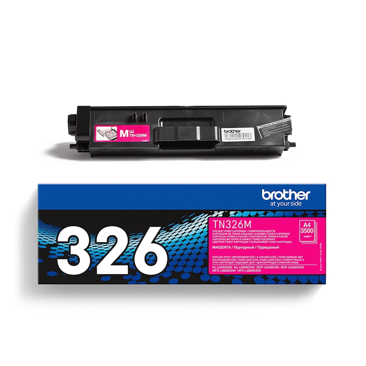 Brother Toner Originalzubehör TN-326M ca. 3.500 Seiten magenta