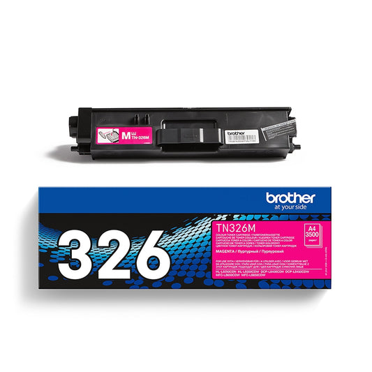 Brother Toner Originalzubehör TN-326M ca. 3.500 Seiten magenta