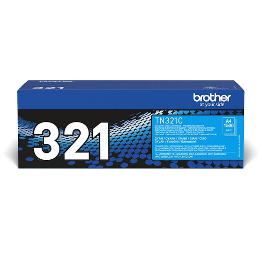 Brother Toner Originalzubehör TN-321C ca. 1.500 Seiten cyan