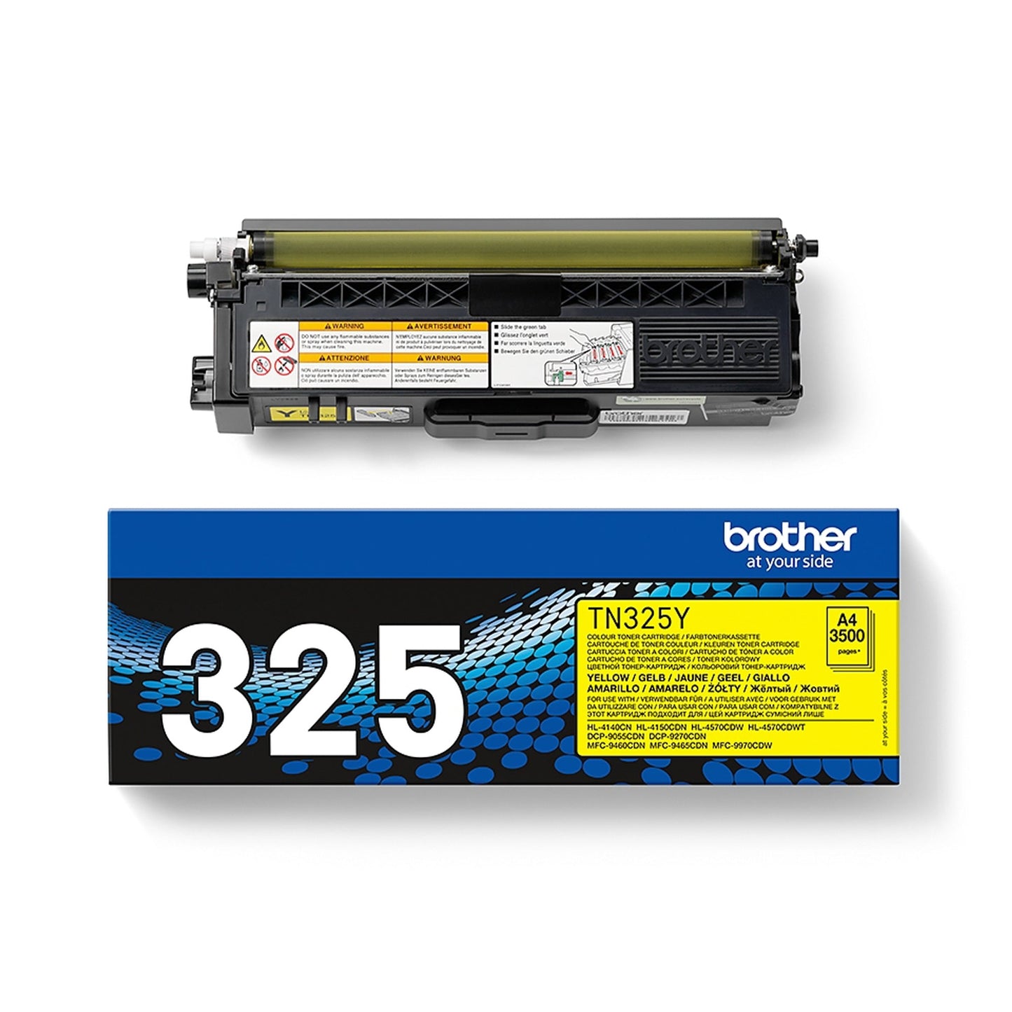 Brother Toner Originalzubehör TN-325Y ca. 3.500 Seiten gelb