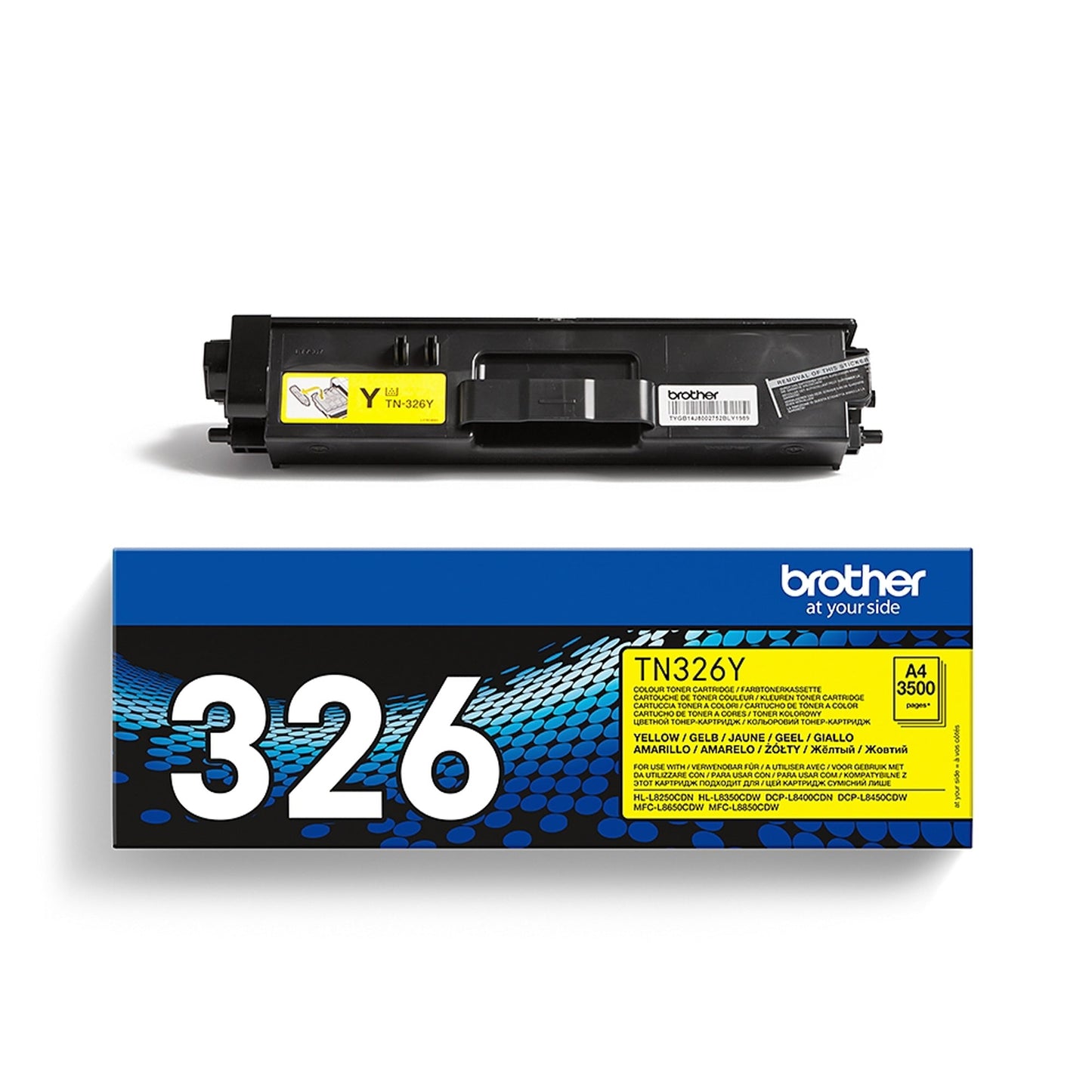 Brother Toner Originalzubehör TN-326Y ca. 3.500 Seiten gelb