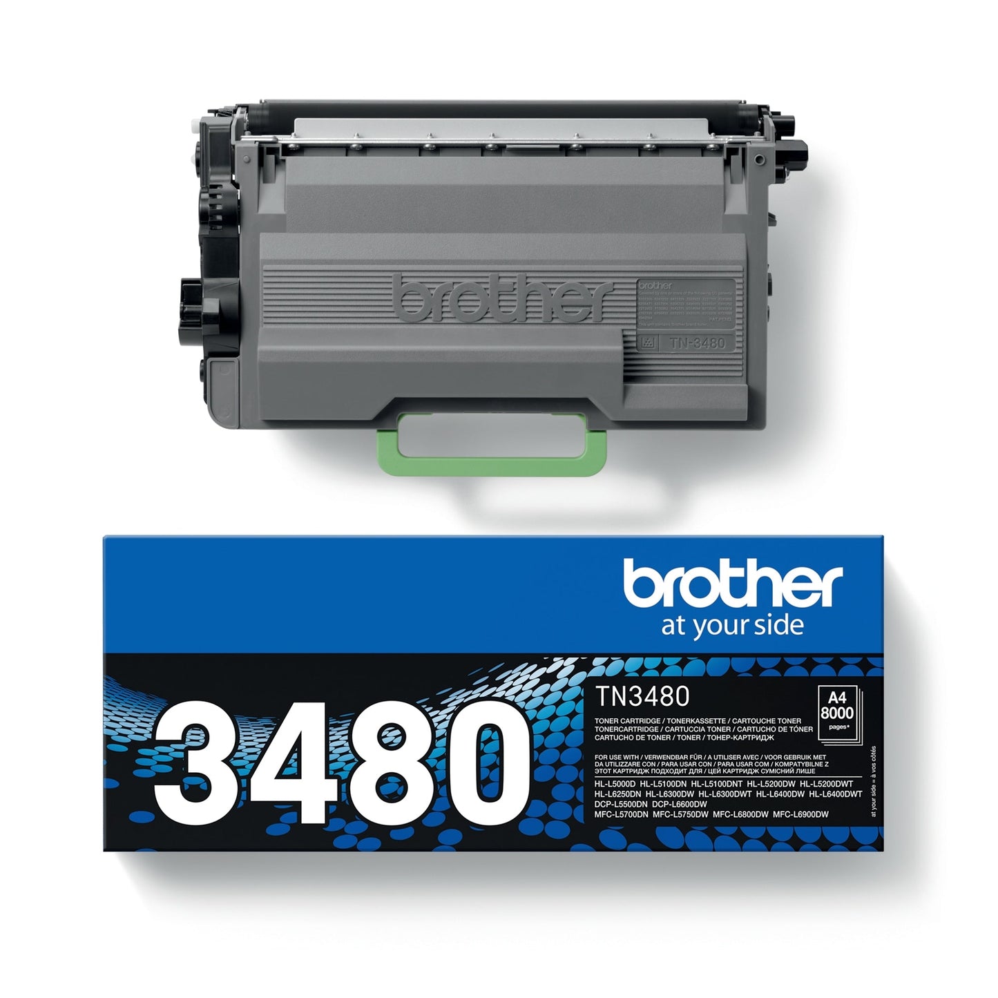 Brother Toner Originalzubehör TN-3480 ca. 8.000 Seiten schwarz