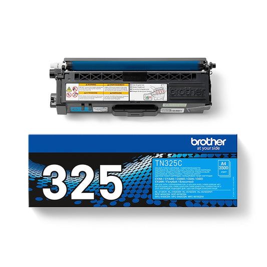 Brother Toner Originalzubehör TN-325C ca. 3.500 Seiten cyan