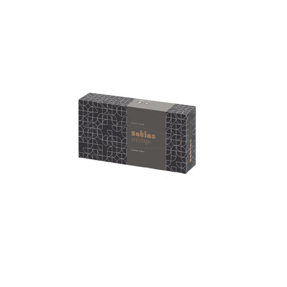 Satino by WEPA Kosmetiktücher Prestige 21 x 20,5 cm (B x L) Zellstoff hochweiß 100 St./Pack.