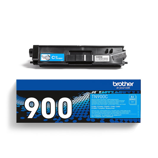 Brother Toner Originalzubehör TN-900C ca. 6.000 Seiten cyan