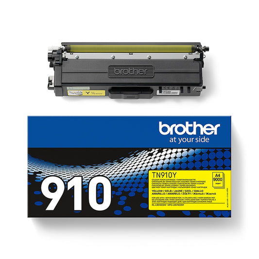 Brother Toner Originalzubehör TN-910Y ca. 9.000 Seiten gelb