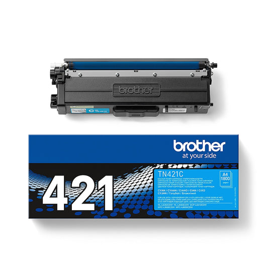 Brother Toner Originalzubehör TN-421C ca. 1.800 Seiten cyan